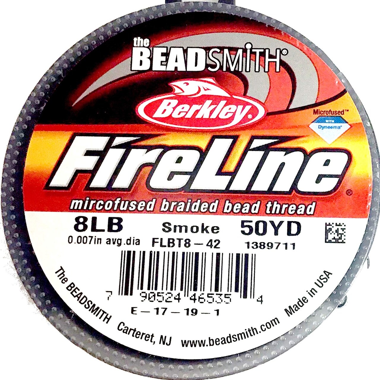 Beadsmith FIRELINE Beading Thread Crystal/Smoke 4LB 6LB 8LB 50 YRD/Spool